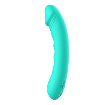 Party Up NIKI - Teal - Teal 15.4 cm USB Rechargeable Vibrator