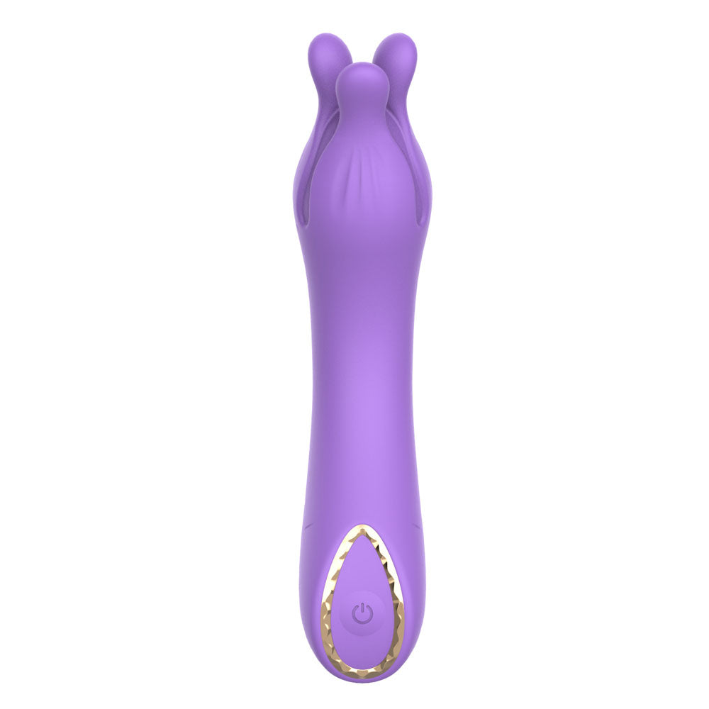 Party Up KELLY - Purple 13.7 cm USB Rechargeable Vibrator
