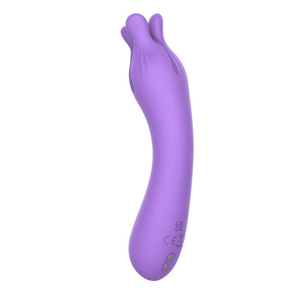 Party Up KELLY - Purple 13.7 cm USB Rechargeable Vibrator