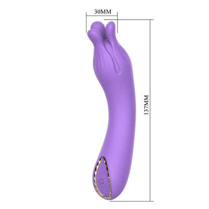 Party Up KELLY - Purple 13.7 cm USB Rechargeable Vibrator