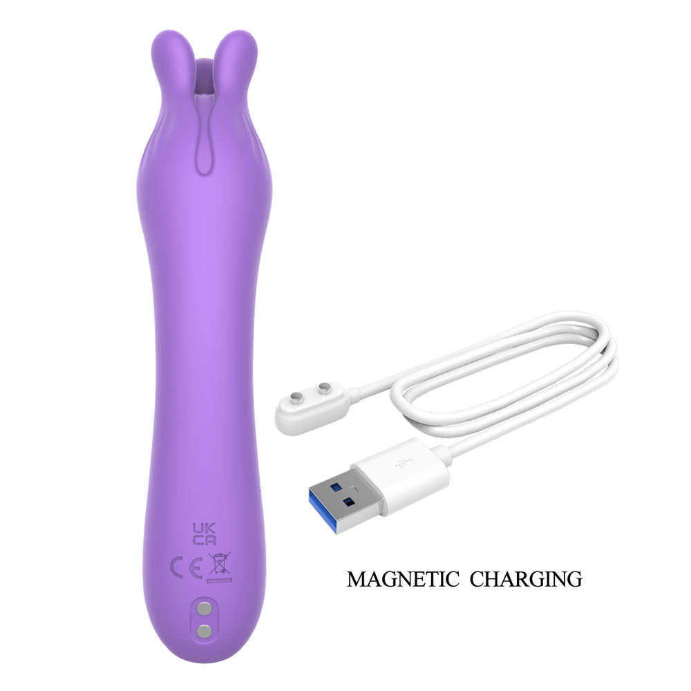 Party Up KELLY - Purple 13.7 cm USB Rechargeable Vibrator