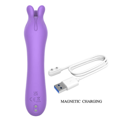 Party Up KELLY - Purple 13.7 cm USB Rechargeable Vibrator