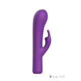 Bwild Bunny Infinite Deluxe - Purple - Purple 19.3 cm USB Rechargeable Rabbit Vibrator - Image 2