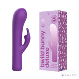 Bwild Bunny Infinite Deluxe - Purple - Purple 19.3 cm USB Rechargeable Rabbit Vibrator - Image 1