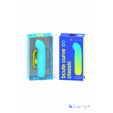 Bcute Curve Infinite Classic - Electric Blue - Blue 10 cm USB Rechargeable Vibrator - Image 3