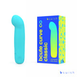 Bcute Curve Infinite Classic - Electric Blue - Blue 10 cm USB Rechargeable Vibrator - Image 1