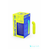Bcute Curve Infinite Classic Limited Edition - Citrus Yellow - Yellow 10 cm USB Rechargeable Vibrator with Limited Edition Storage Case - Image 1
