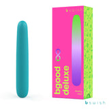 Bgood Infinite Deluxe - Sea Foam - Sea Foam Teal 18 cm USB Rechargeable Vibrator - Image 1