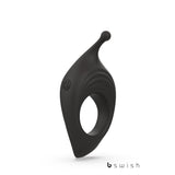BCharmed Rhythm Infinite Deluxe - Black - Black USB Rechargeable Vibrating Cock Ring - Image 2