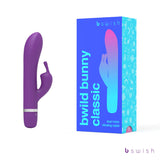 Bwild Classic Bunny - Purple - Purple 15.2 cm (6'') Rabbit Vibrator - Image 1