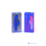 Bwild Classic Bunny Infinite - Pacific Blue - Pacific Blue 15.2 cm USB Rechargeable Rabbit Vibrator - Image 3