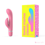 Bwild Classic Marine - Guava - Guava Pink 15.2 cm Rabbit Vibrator - Image 1