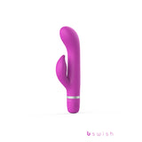 Bwild Classic Marine - Cerise - Cerise 15.2 cm Rabbit Vibrator - Image 2