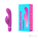 Bwild Classic Marine - Cerise - Cerise 15.2 cm Rabbit Vibrator - Image 1