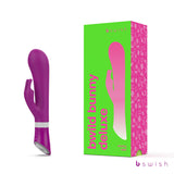 Bwild Deluxe Bunny - Raspberry - Raspberry 19.3 cm (7.5'') Rabbit Vibrator - Image 1