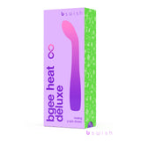 Bgee Heat Infinite Deluxe - Sweet Lavender - Sweet Lavender 18 cm USB Rechargeable Vibrator - Image 4