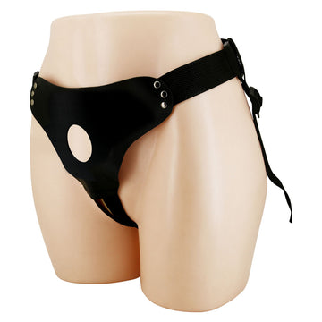 Party Up NICK Strap-On Harness - Black Adjustable Strap-On Harness (No Probe Included)