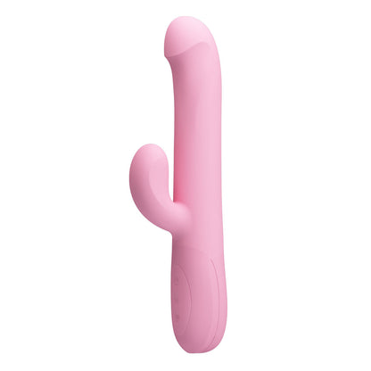 Party Up DEAN Wavy Rotation Vibe - Pink Rotating Rabbit Vibrator