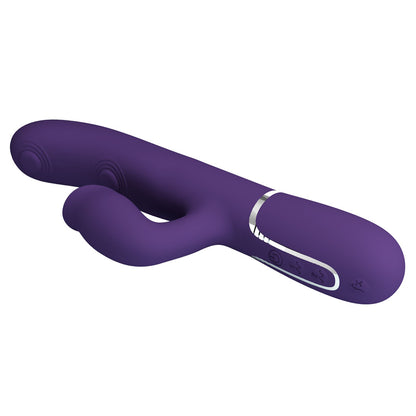 Party Up ALAN Dual Motor Vibrator - Purple 22.8 cm Vibrator
