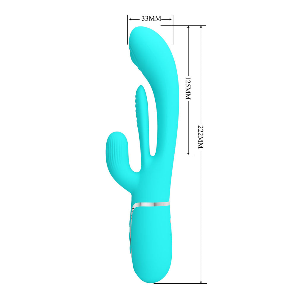 Party Up ANDY Function Vibrator 22.2 cm Rabbit Vibrator