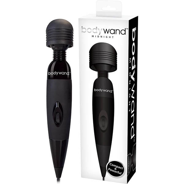 Bodywand Midnight - Black Mains Powered Massage Wand - Image 1