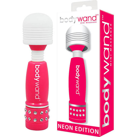 Bodywand Mini Massager Neon Edition - Pink Mini Massage Wand - Image 1