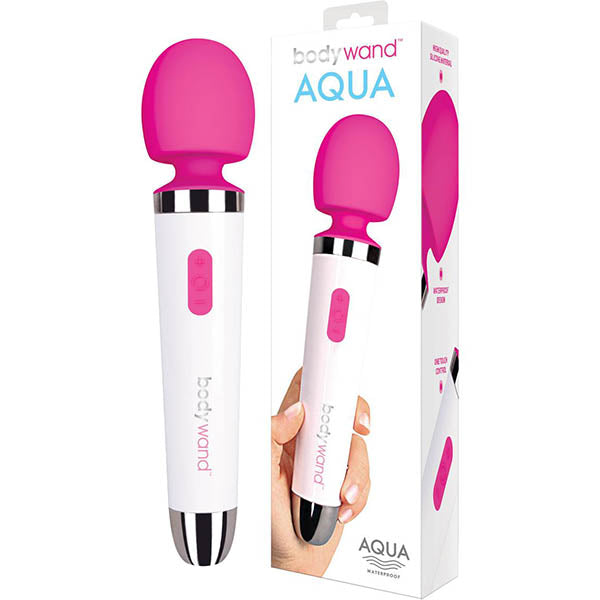Bodywand Aqua - White/Pink Massager Wand - Image 1