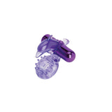 Bodywand Rechargeable Dolphin Ring with Clit Ticklers - Purple USB Rechargeable Vibrating Cock Ring - Image 2