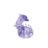 Bodywand Rechargeable Dolphin Ring with Clit Ticklers - Purple USB Rechargeable Vibrating Cock Ring - Image 4