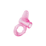 Bodywand Rechargeable Lick It Pleasure Ring - Pink USB Rechargeable Vibrating Cock Ring - Image 3