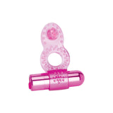Bodywand Rechargeable Deluxe Orgasm Enhancer Ring - Pink USB Rechargeable Vibrating Cock Ring - Image 3