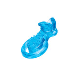 Bodywand Rechargeable Duo Ring with Clit Tickler - Blue USB Rechargeable Vibrating Cock Ring - Image 4