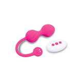 Bodywand Squeeze Remote-Control Pelvic Floor Trainer - Pink USB Rechargeable Weighted Kegel Balls with Remote - Image 2