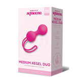 Bodywand Squeeze Medium Kegel Duo - Pink Kegel Balls - 50 grams - Image 1