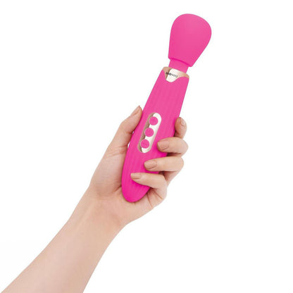 Bodywand RUMBLE WAND 8 Inch - Hot Pink 20.3 cm Massage Wand
