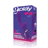 Bodywand G-Play Dual Stimulator Squirt Trainer - Purple 22 cm USB Rechargeable Rabbit Vibrator with Air Pulsation - Image 4
