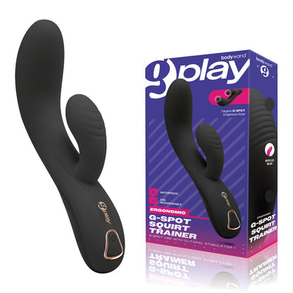 Bodywand G-Play G-Spot Squirt Trainer - Black 19 cm Vibrator