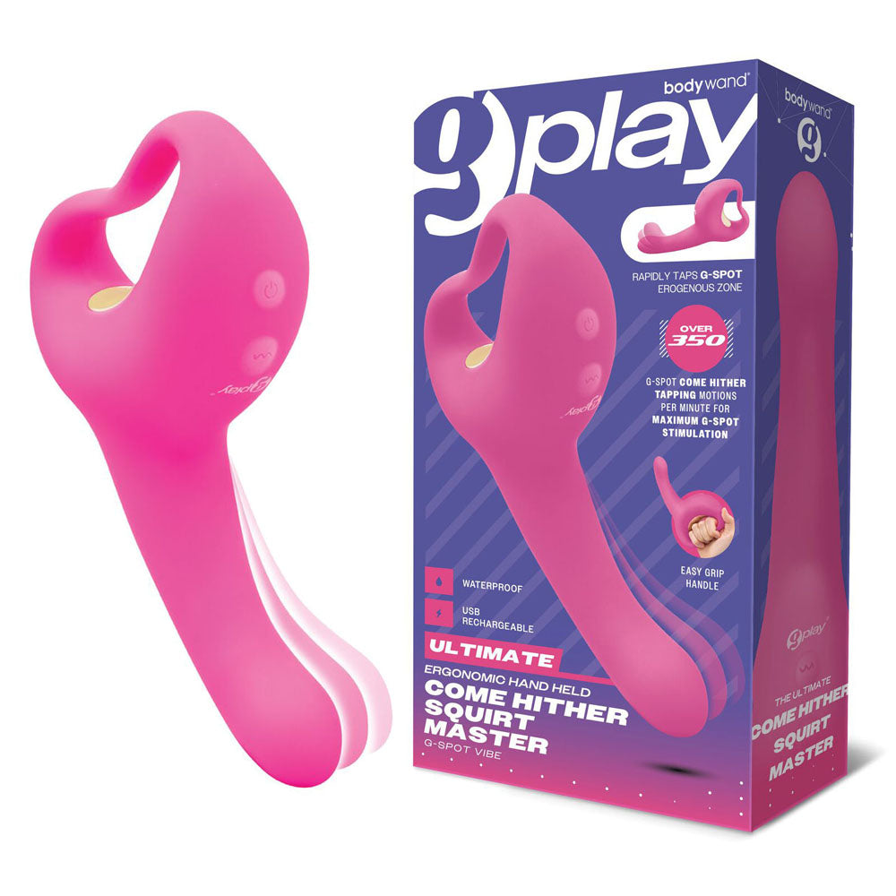 Bodywand G-Play Ultimate Come Hither Squirt Master - Pink Vibrator
