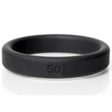 Boneyard Silicone Ring 50mm - Black 50 mm Cock Ring - Image 2