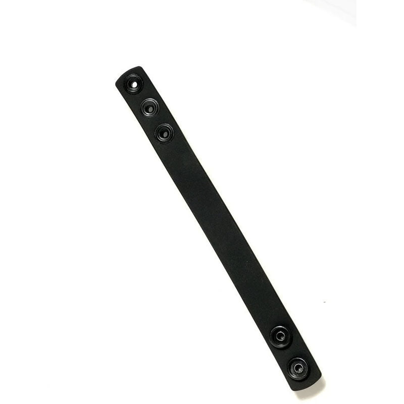 Boneyard Silicone Cock Strap Black 3-Snap Adjustable Cock Ring