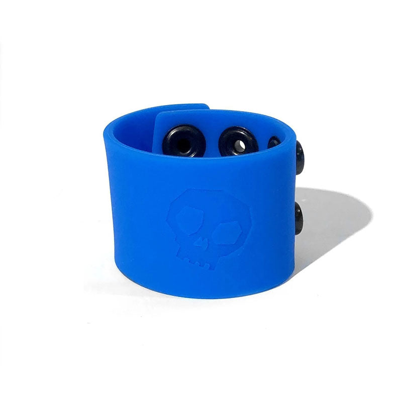 Boneyard Silicone Ball Strap Blue 3-Snap Adjustable Ball Stretcher