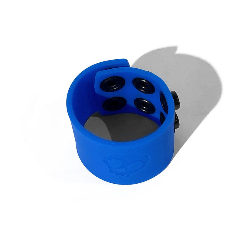 Boneyard Silicone Ball Strap Blue 3-Snap Adjustable Ball Stretcher
