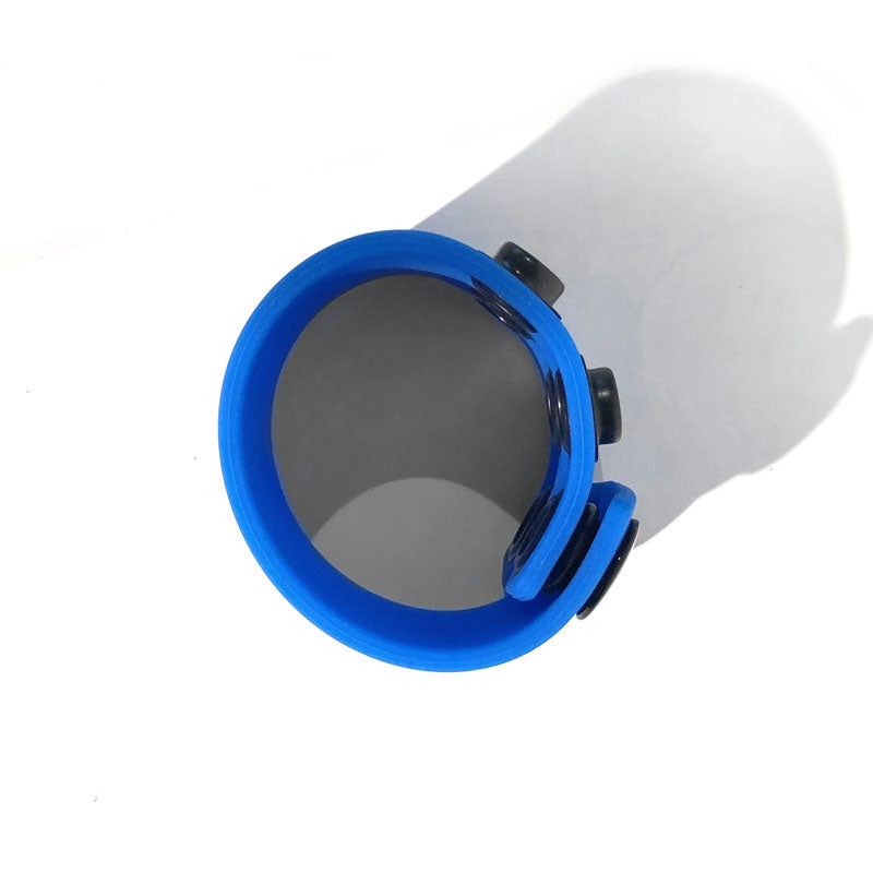 Boneyard Silicone Ball Strap Blue 3-Snap Adjustable Ball Stretcher