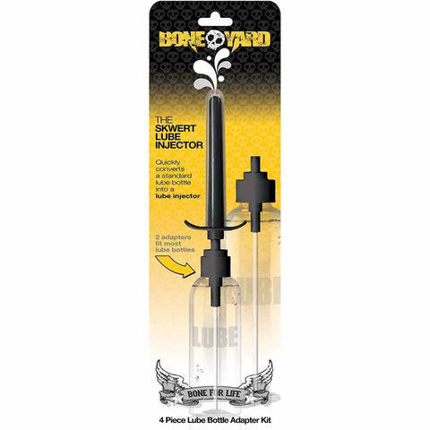 Boneyard Skwert Lube Injector - Black Lube Injector for Bottles - Image 1