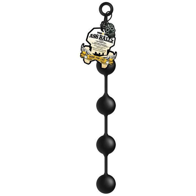 Boneyard Ass Ballz L - Black 46 cm Large Anal Balls