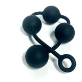 Boneyard Ass Ballz L - Black 46 cm Large Anal Balls - Image 5