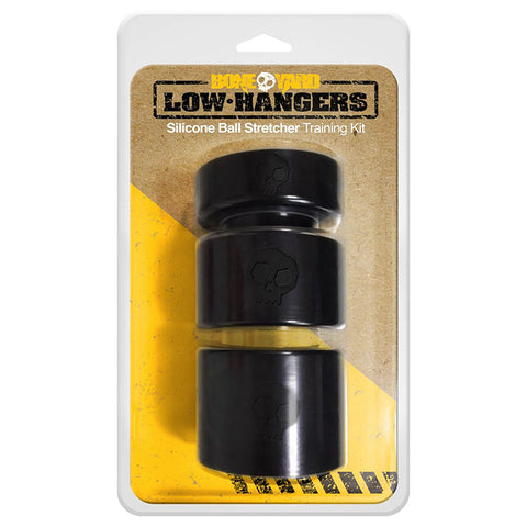 Boneyard Low Hangers - Black Silicone Ball Stretcher Training Kit - Image 1