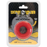 Boneyard Ultimate Silicone Cock Ring Red - Red 50mm Cock Ring - Image 1