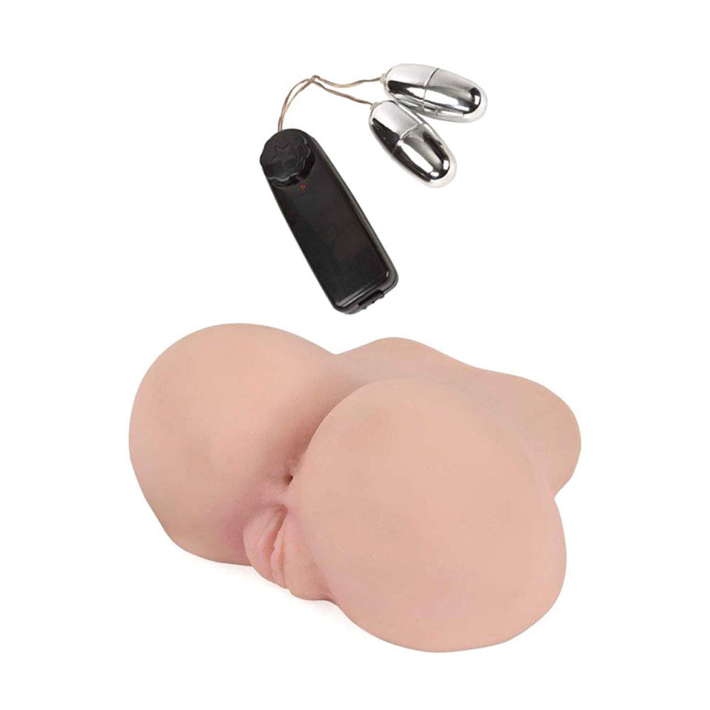 Adam & Eve Doggie Style Debbie - Flesh Vibrating Doggy Style