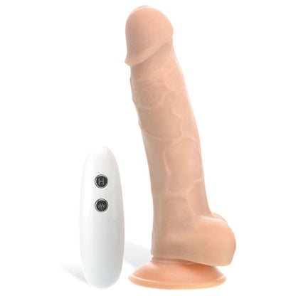Adam & Eve Adam's True Feel Rechargeable Dildo - Flesh 17.8 cm (7'')